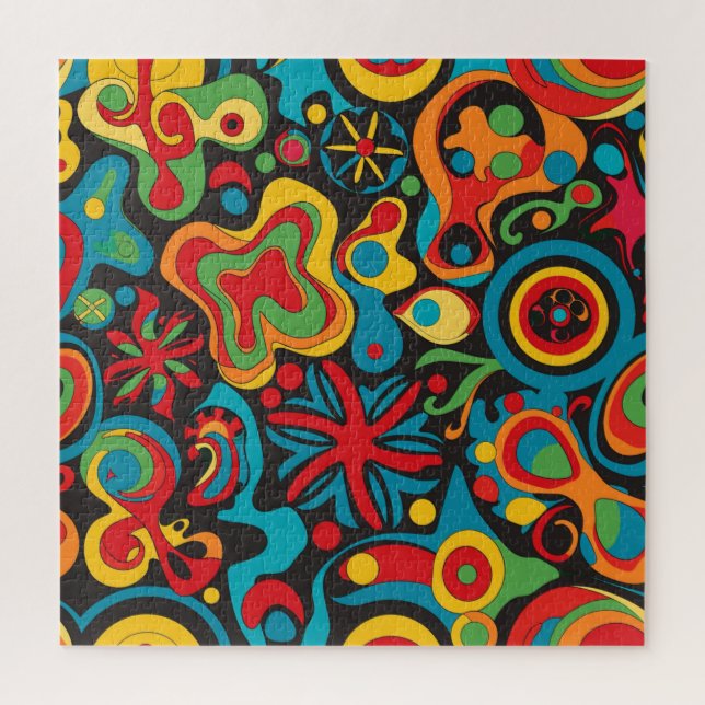 Hippie Puzzle (Vertical)