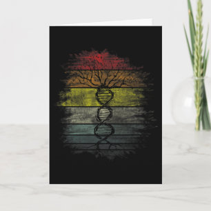 Hippie Retrowave Vintage Treehugger Goa Gothic Ret Card