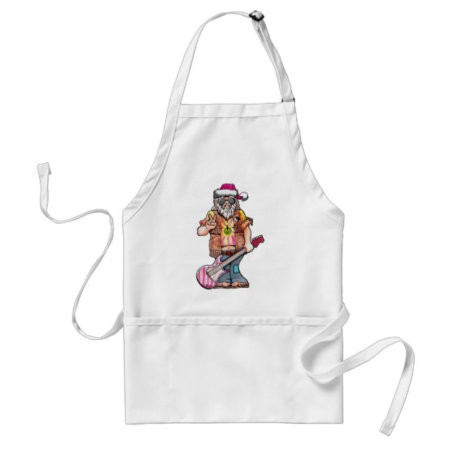 Hippie Santa Standard Apron (Front)