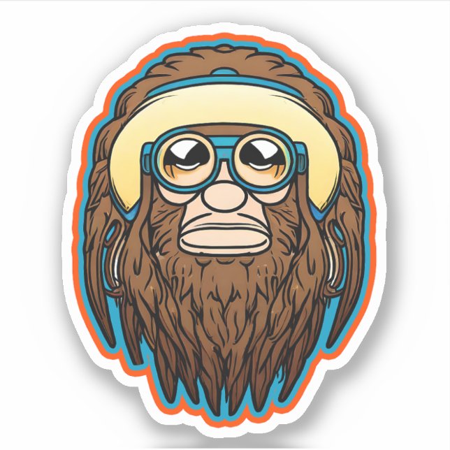 Hippie Sasquatch Vinyl (Front)