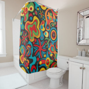 Hippie Shower Curtain