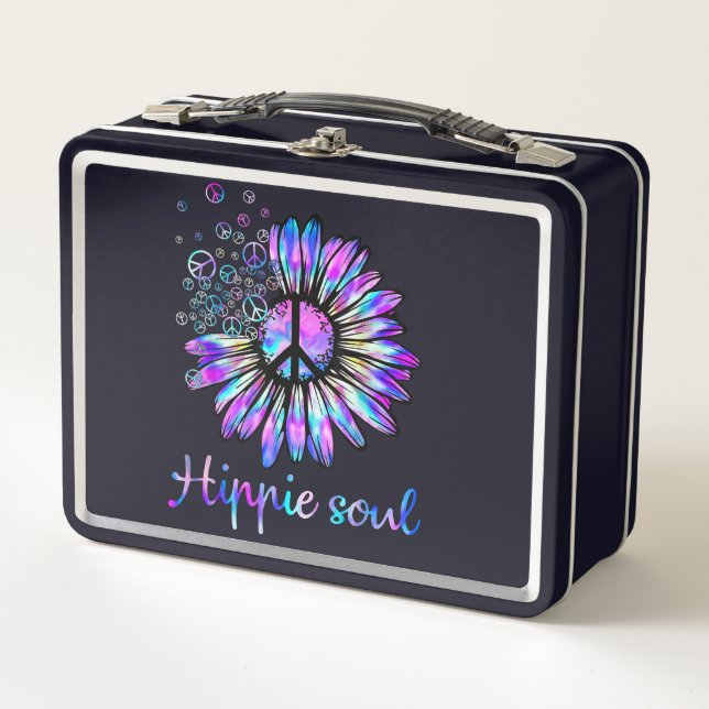 Hippie Soul Metal Lunch Box (Front)