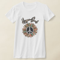 Hippie Soul Peace Sign Sunflower