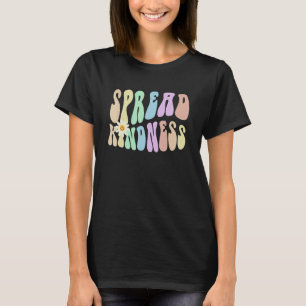 Hippie SPREAD KINDNESS Retro Stop Bullying Choose T-Shirt