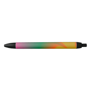 Hippie style black ink pen