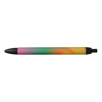 Hippie style black ink pen