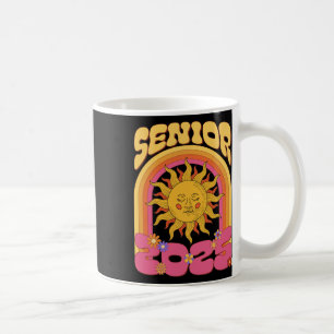 Hippie Sunshine Cl Of 2025 Senior 25 Grad Back To  Coffee Mug