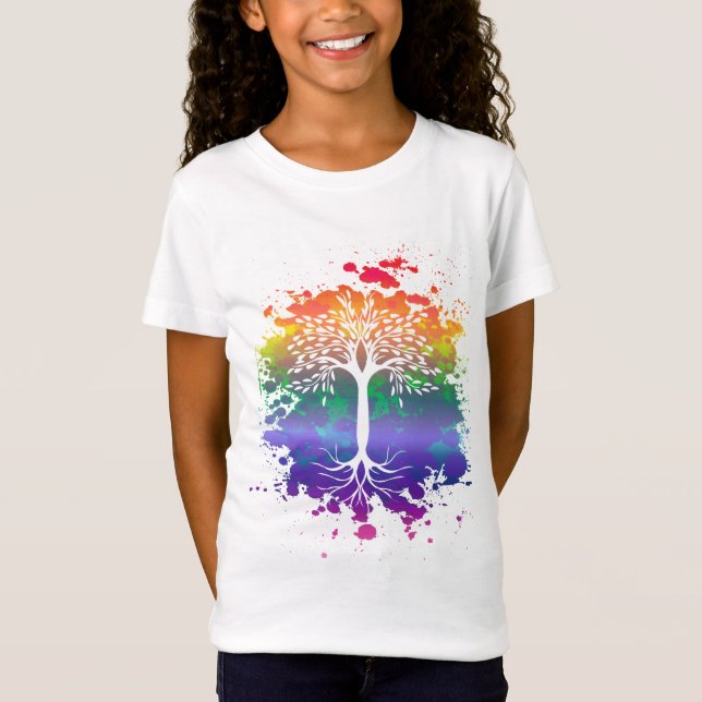hippie tree T-Shirt (Front)