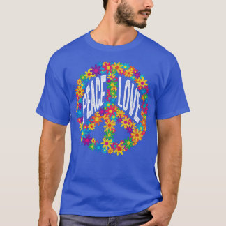 Hippie Unity Day Love Peace Sign T-Shirt