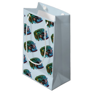 Hippie Van Art  Custom Gift Bag