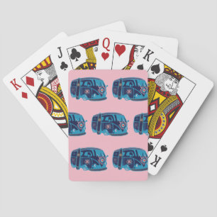 Hippie Van Classic Playing Cards