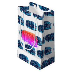 Hippie Van Custom Gift Bag - Small, Glossy