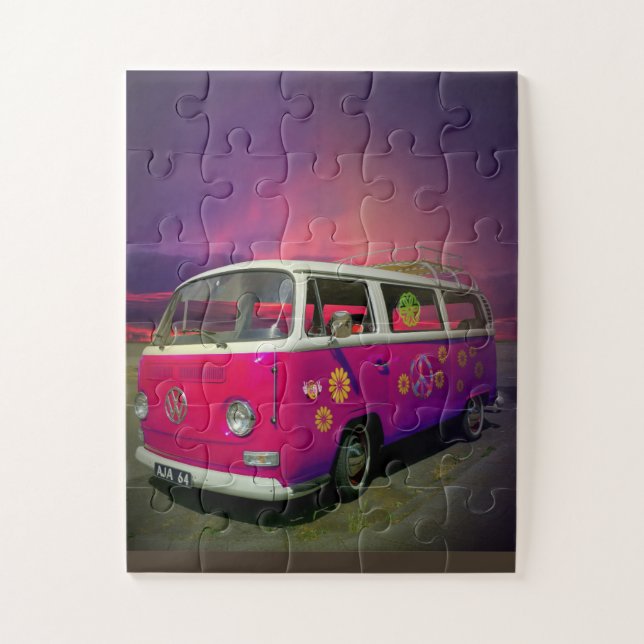 HIPPIE VAN PUZZLE (Vertical)