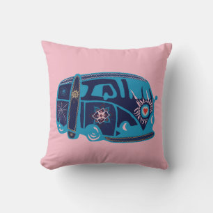Hippie Van Throw Cushion 41 x 41 cm