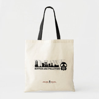 HIPPIES ARE POLLUTION Eco-Friendly Tote Bag