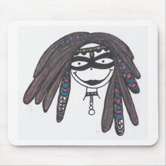 HippiPunkChick Mouse Pad