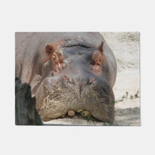 Hippo_20171101_by_JAMFoto Doormat