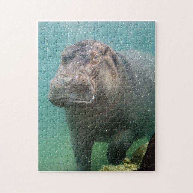 hippo-4 jigsaw puzzle (Vertical)