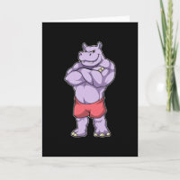 Hippo as Bodybuilder extreme