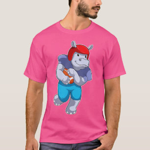 Hippo at Sports 1 T-Shirt