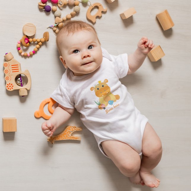 Hippo Baby Bodysuit (Creator Uploaded)