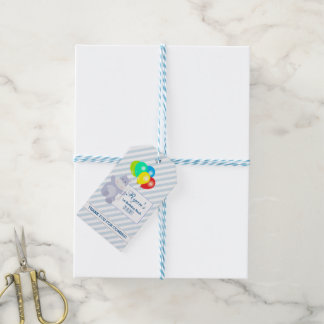 Hippo Balloons Adventure Thank You Gift Tags