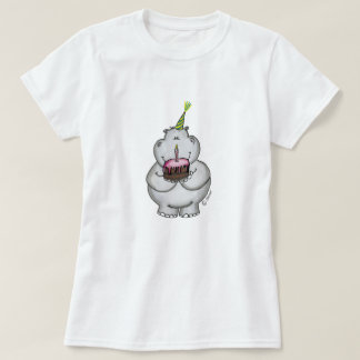 Hippo Birthday - Happy Birthday T-Shirt