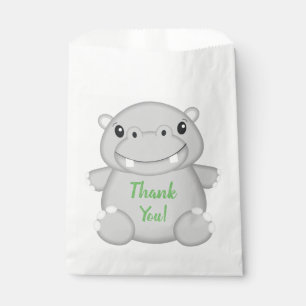 Hippo Birthday Party Favour Bags