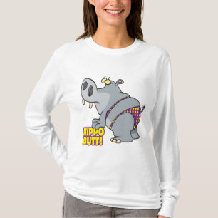 hippo butt bikini hippopotamus T-Shirt