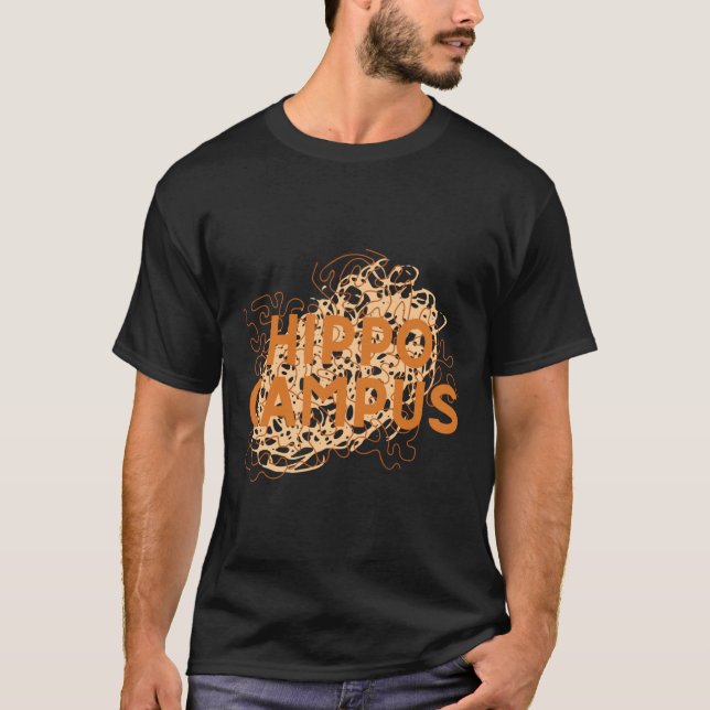 Hippo Campus Scribbles Sticker T-Shirt (Front)