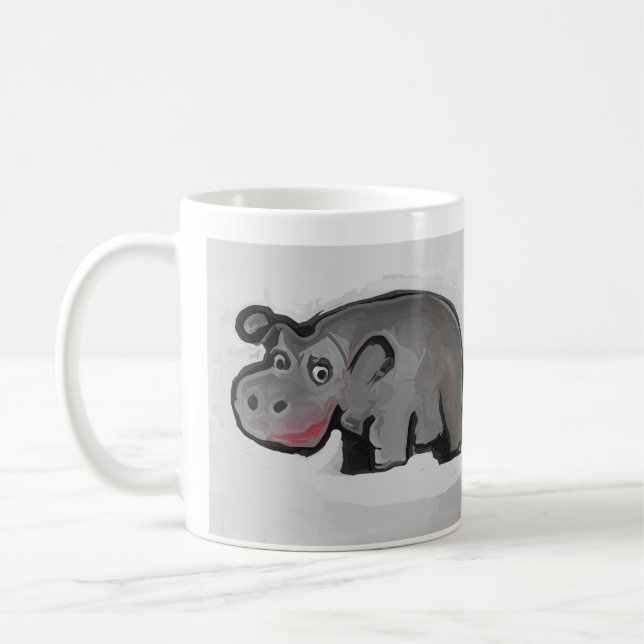 Hippo  coffee mug (Left)