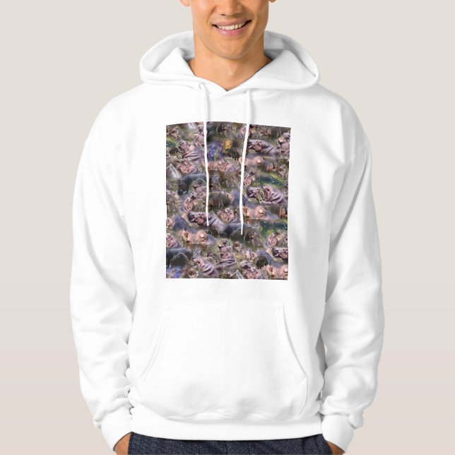 Hippo Collarge,   Hoodie (Front)