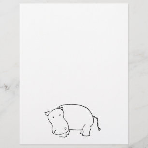 Hippo custom letterhead