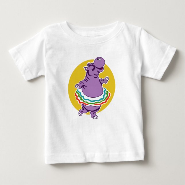 Hippo Dance Baby T-Shirt (Front)