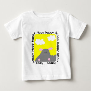 Hippo Happy Baby Tutu Bodysuit