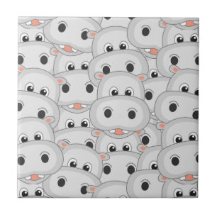 Hippo Head Tile