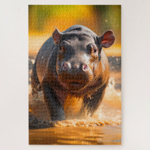 Hippo Jigsaw Puzzle