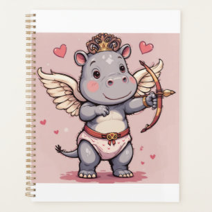 Hippo love cupid  planner