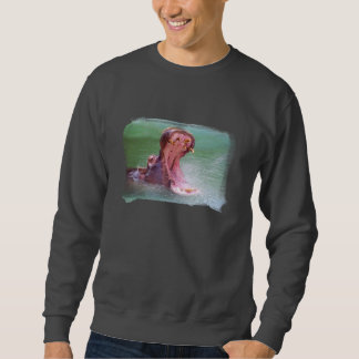 Hippo Mouth Open Sweatshirt