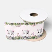 Hippo Pink Floral