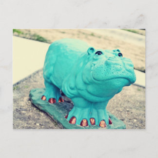 Hippo Postcard
