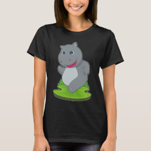Hippo Runner Running Sports T-Shirt