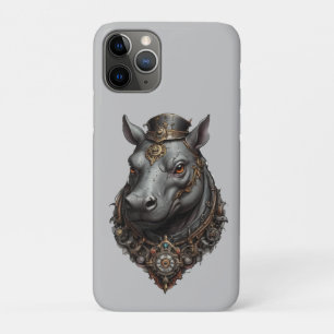 Hippo Steampunk Design, Case-Mate iPhone Case
