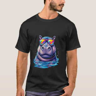 Hippo Sunglasses T-Shirt