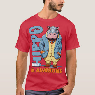 hippo yeah im awesome Moo Deng T-Shirt