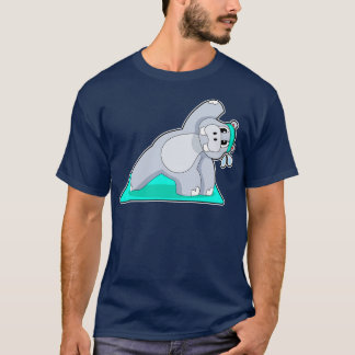 Hippo Yoga Gymnastics T-Shirt