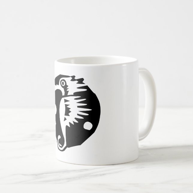hippocampus coffee mug (Front Right)
