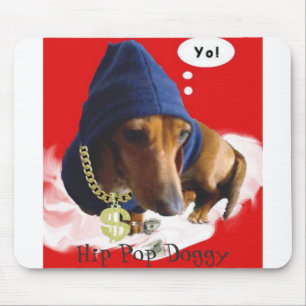 hippopmarron3, Hip Pop Doggy Mouse Pad