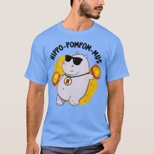 Hippopopamus Funny Hippo Soda Pun 2 T-Shirt