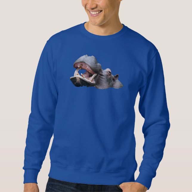 Hippopotamus Basic Sweatshirt (Front)
